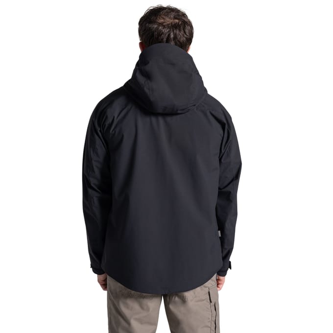 Craghoppers Heren Expert Basecamp Waterdichte Jas (Zwart)