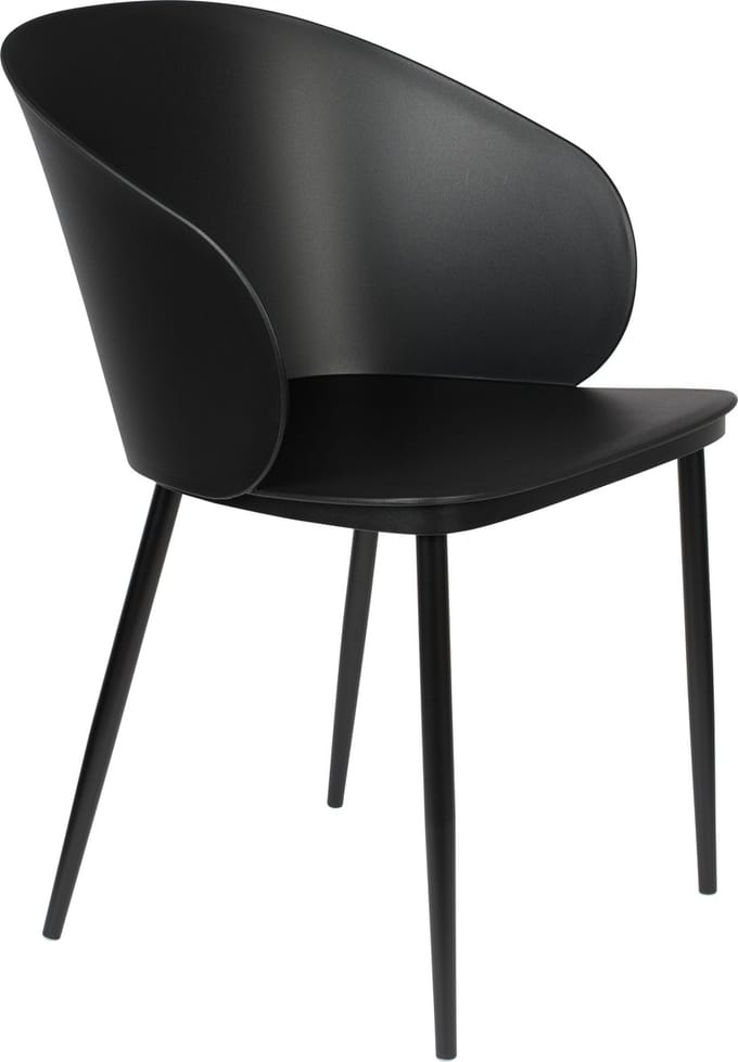 ANLI STYLE CHAIR GIGI ALL BLACK