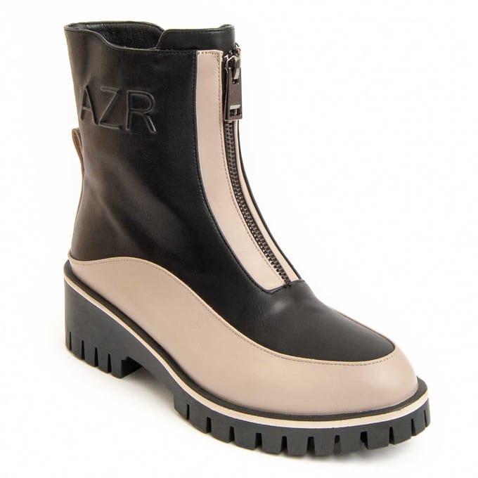 Botín Casual Para Mujer.  Montevita  Hela  96674 41 zwart