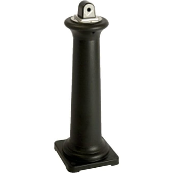 Asbak rubbermaid groundskeeper tuscan vrijstaand Zwart