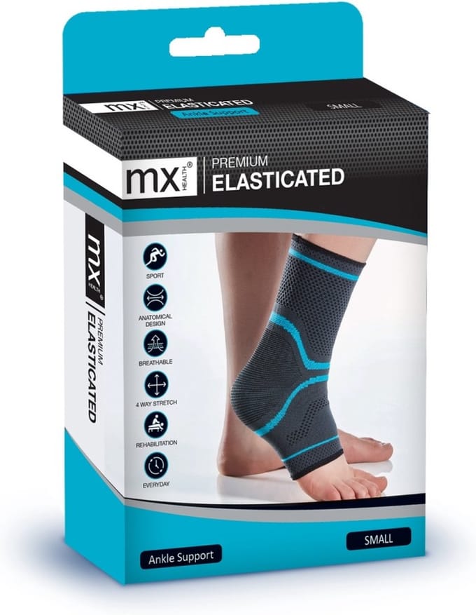 MX Health Premium Ankle Support Elastic - S 1ST