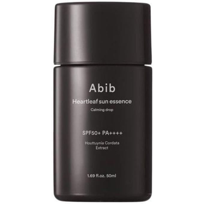 [Abib] Heartleaf Sun Essence Calming Drop SPF 50+ PA++++ 50ml black