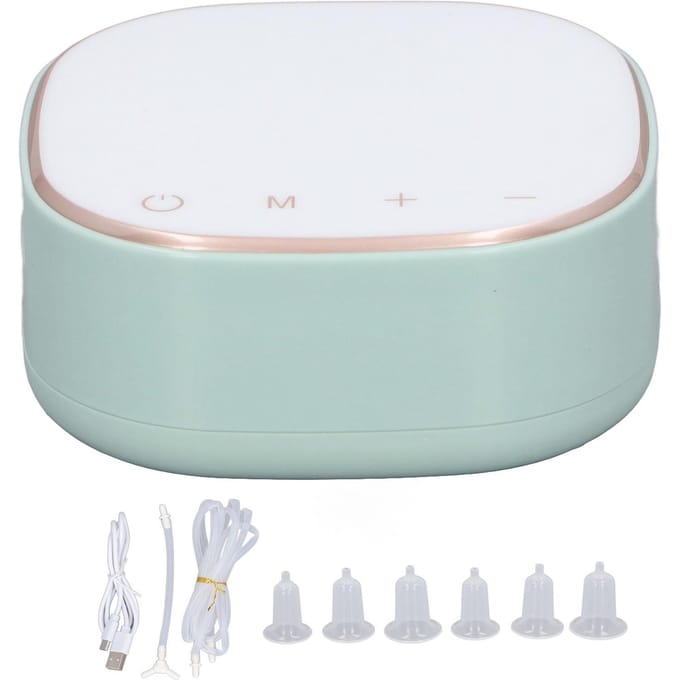 Correcteur de mamelon électrique, réglable sur 9 niveaux, inversé, rechargeable, plat et court vert menthe