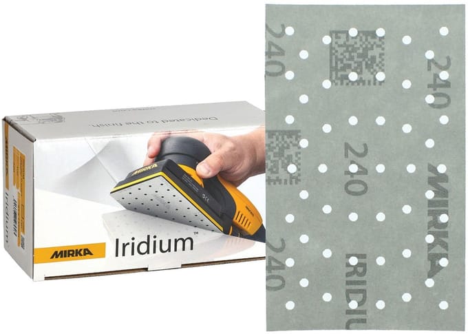 MIRKA Iridium 81x133mm P240 - 100 stuks doos