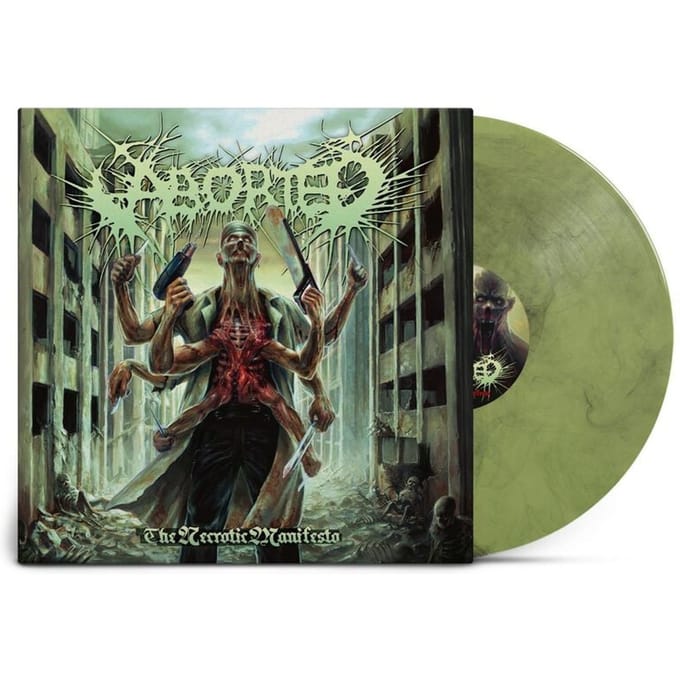 Aborted LP - The necrotic manifesto - voor Geen - standaard