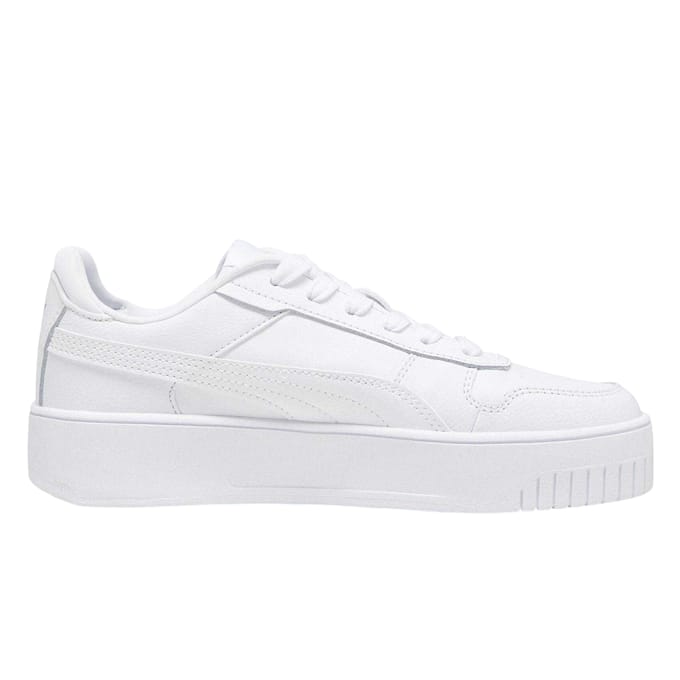 Puma Kinderen/Kinderen Carina Street Platform Trainers (Poema Wit)