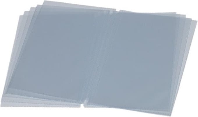 Goodline® - A4 Menumap Insteekhoezen / Inserts - Set van 10 stuks