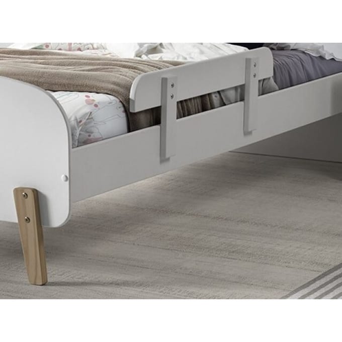 LUCEVI - Kiddy Bedhekje - Hout - Wit - 90.5x5.5 x24.5 cm