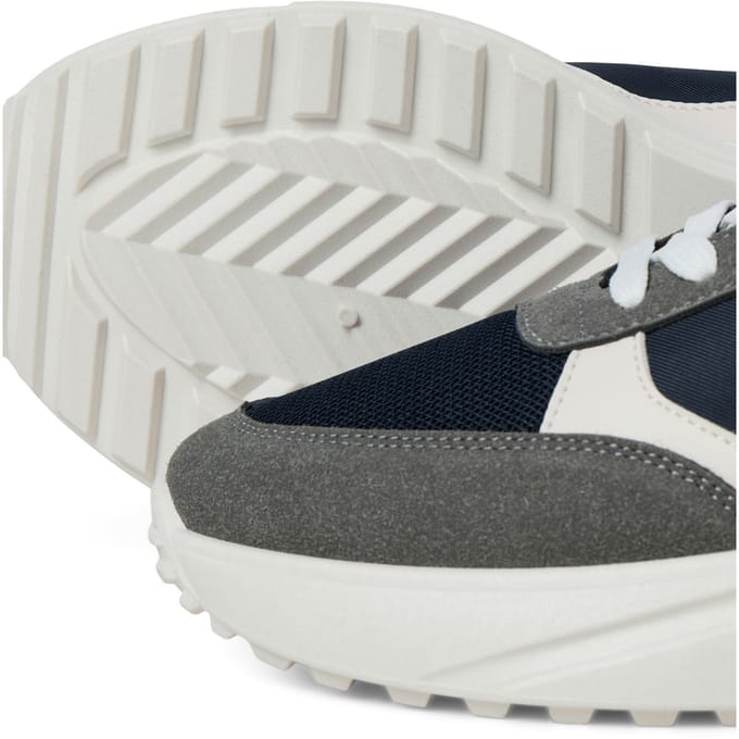 Jack & Jones Aspire Runner Polyurethaan Heren Castlerock/Navy Blazer Sneakers