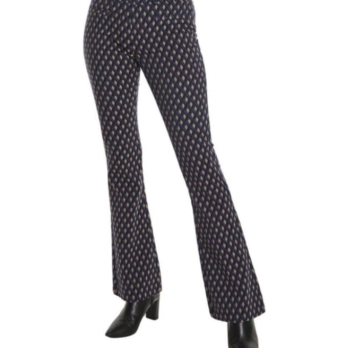Para Mi broek Jade - Geo Jaquard