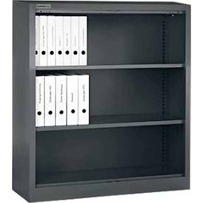 Schäfer Shop Select MS stellingkast, 3 OH, B 950 x D 400 x H 1215 mm, plaatstaal, basaltgrijs