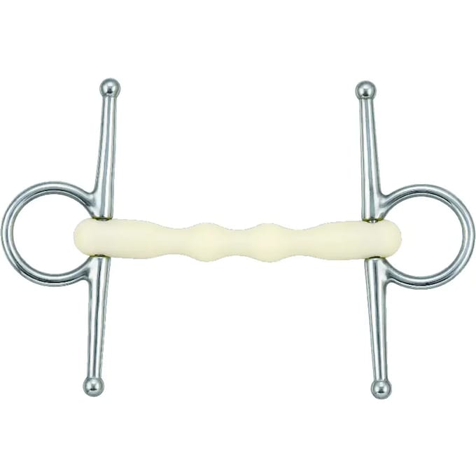 Recht naaldbit voor paarden Soyo Happy Mouth