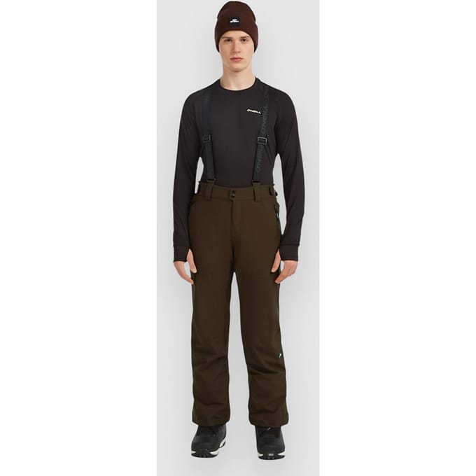 O´neill Fwc Cruz Suspender Broek Bruin L Man