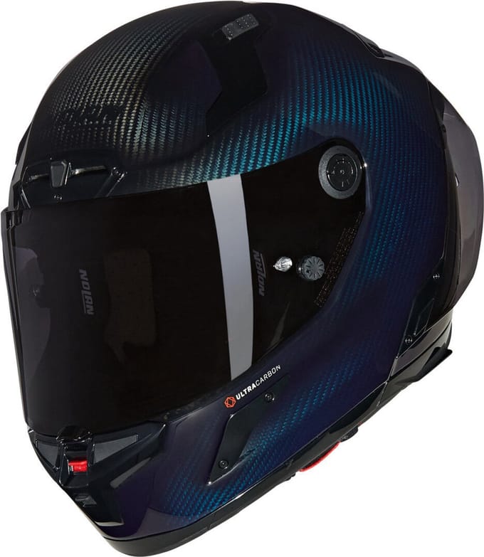 Nolan X-804 RS Liquido 328 Liquid Blauw Glossy Integraalhelm - Maat XS - Helm