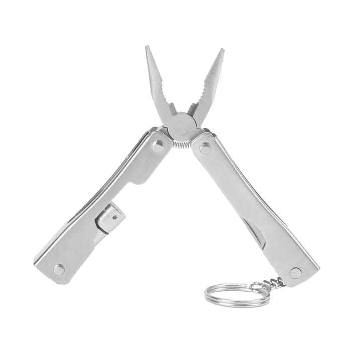 Multitool Tang Legeringsstaal Multifunctioneel Zakformaat Mini Gereedschap Outdoor Survival Tool met Licht gray