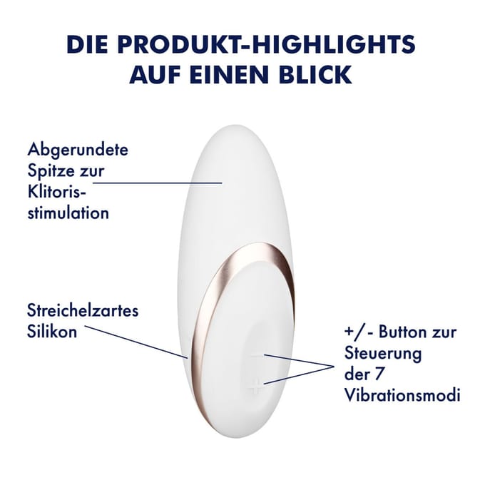 Oplegvibrator met siliconen knop van EIS, 12 cm