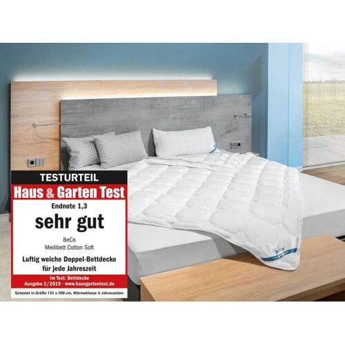 BECO 4-seizoenen dekbed COTTON SOFT (135 x 200 cm)