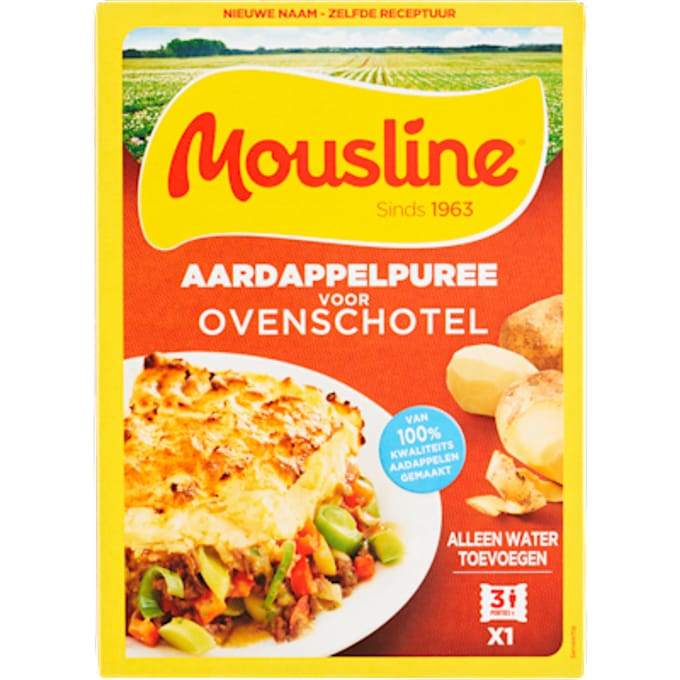 Aardappelpuree voor Ovenschotel