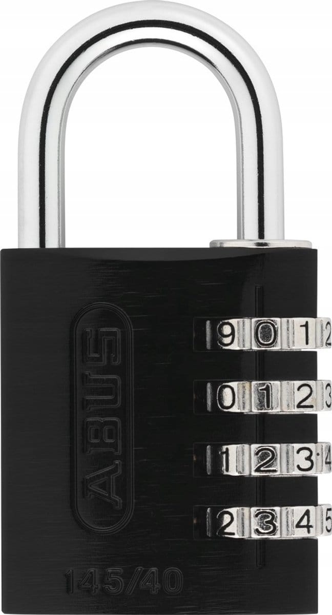 ABUS 724/40 cijferslot zwart - Robuust en kleurrijk