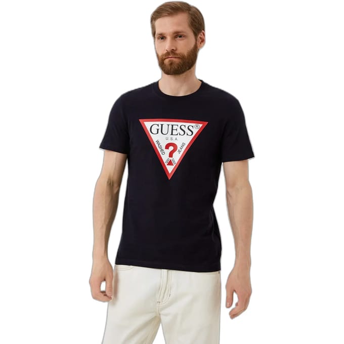Guess Triangle logo T-shirt