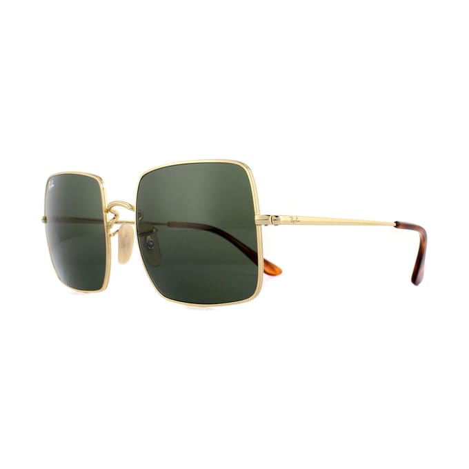 Ray-Ban Zonnebril Square RB1971 914731 Goud Groen