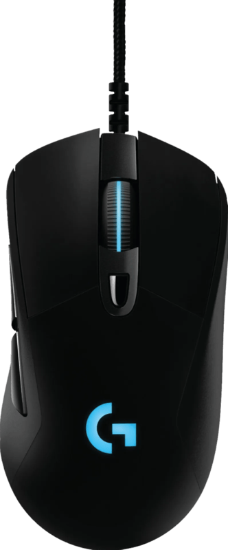 Logitech G403 HERO - Gaming muis - Optisch - 6 knoppen - Zwart met RGB-licht