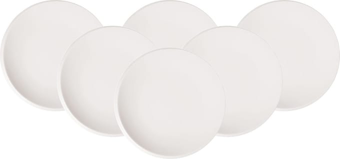 Dinerbord Villeroy & Boch NewMoon Wit Set van 4