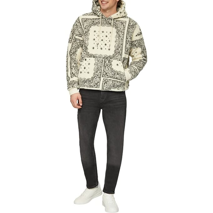 s.Oliver -qs Sweatshirts Offwhite Größe: L | Kaputzenpullis Outlet | Herren | Weiß