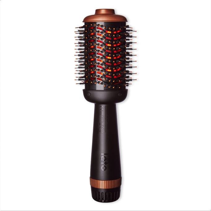 Föhnborstel & Krulborstel 2-in-1 - Wet & Dry Volumeborstel - Leto Smooth