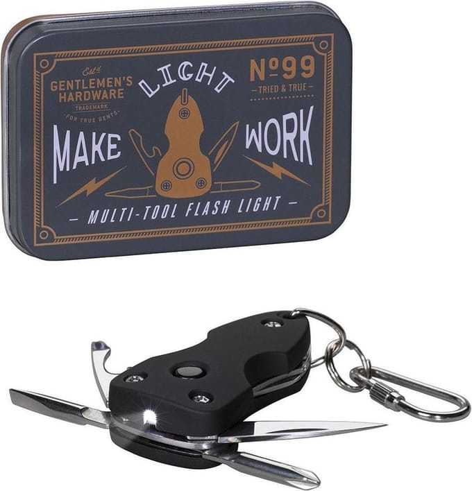 Gentlemen's Hardware Zakmes/multitool 5 Functies Rvs Zwart