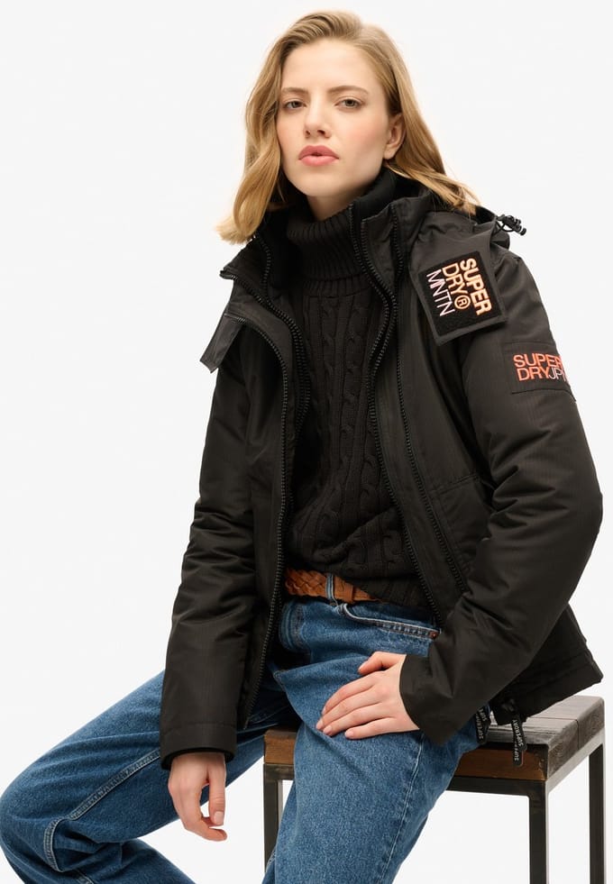 Superdry - Mountain Windbreaker met capuchon - Dames
