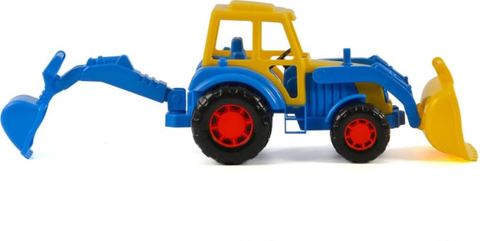 Cavallino Toys Cavallino Tractor with Front Loader Blue