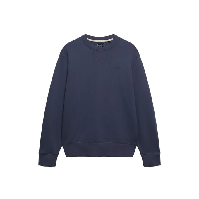 Sweater met logo Superdry Essential Stacked