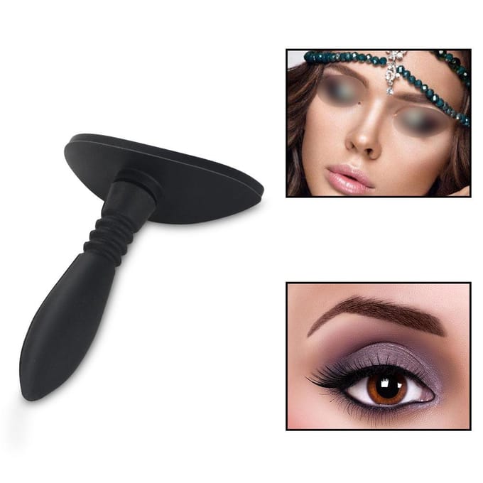 Tampon Fard à Paupières en Silicone Crease Mode Applicateur Fard à Paupières Paresseux Outil de Maquillage Contour des Yeux black