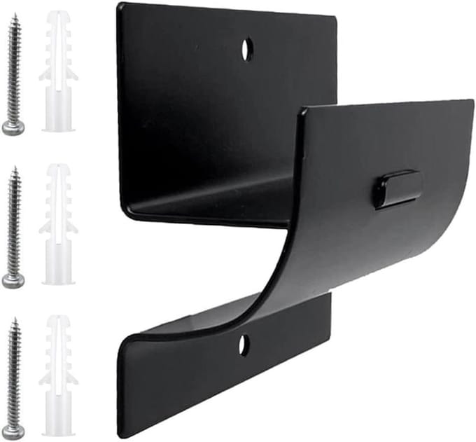 Rugged Ladder Hook Metal Holder Hanger Garage Storage Organizer Wheelbarrow Chair - Wall Hook