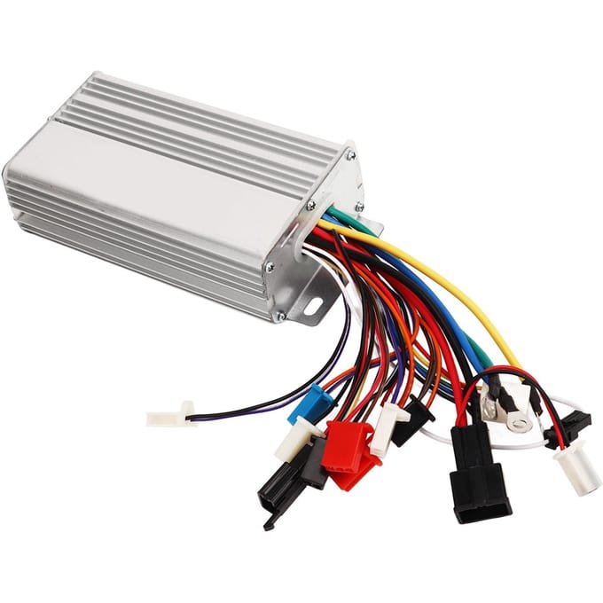 Contrôleur Brushless Alliage d'Aluminium Contrôleur de Moteur Brushless 48V 500W Contrôleur de Conversion pour gray