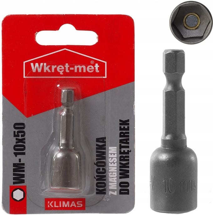 Magnetische HEX Bit 10mm, 50mm Lengte - Robuust & Duurzaam