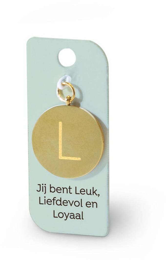 Gouden Charm - L