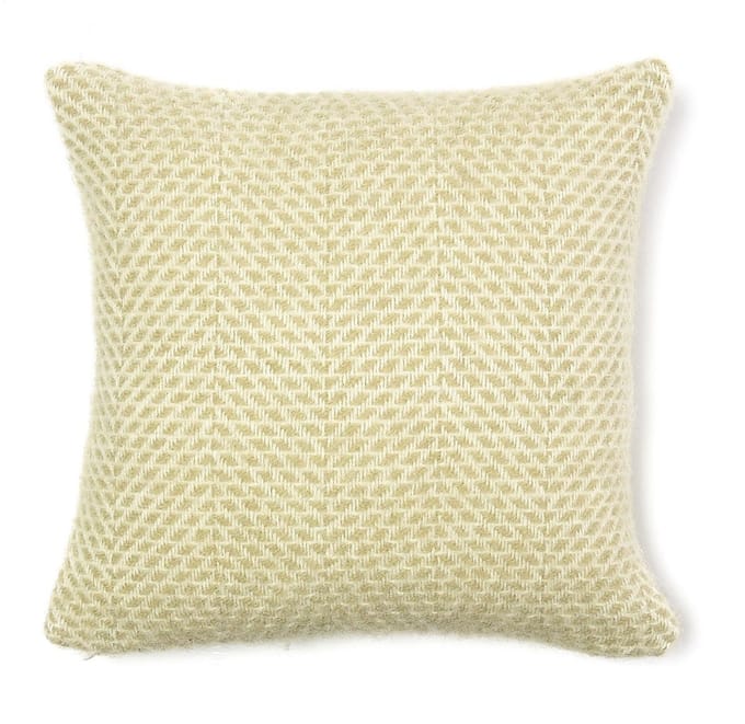 WOOOL Kussen - BEEHIVE (Oatmeal) - 50x50cm - 100% Wol