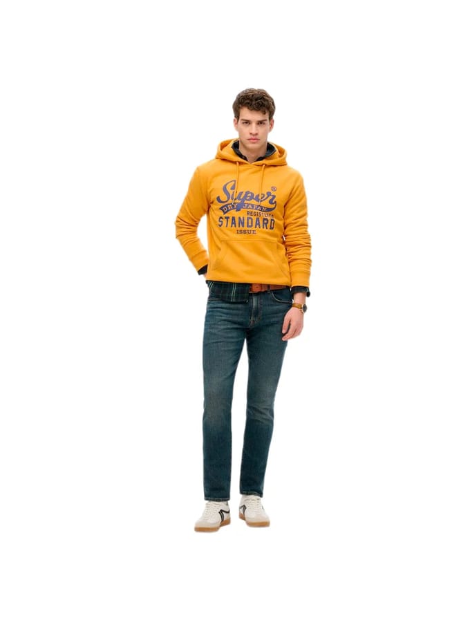 Superdry - Standard Script-hoodie - Heren - Hoodies
