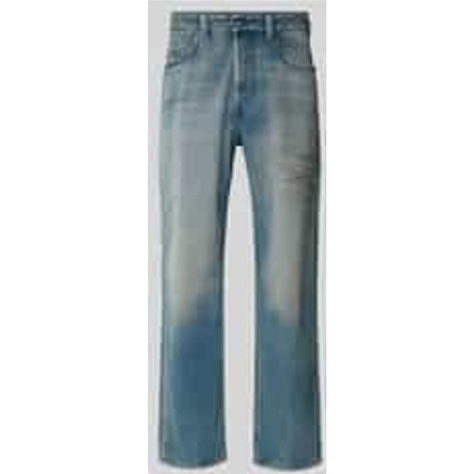relaxed fit jeans van puur katoen