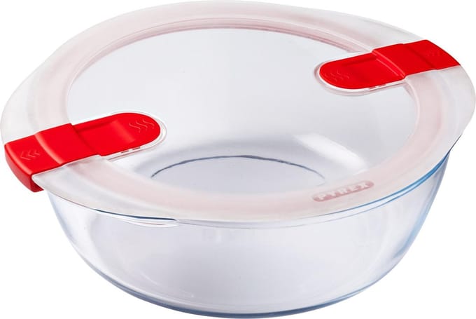 Cook &, Heat Voedselcontainer Rond met Deksel 26 x 23cm