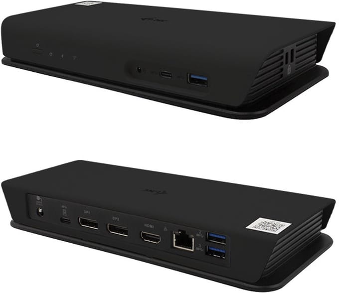 i-tec C31SMARTDOCKPDIT laptop dock & poortreplicator Bedraad USB 3.2 Gen 1 (3.1 Gen 1) Type-C Zwart