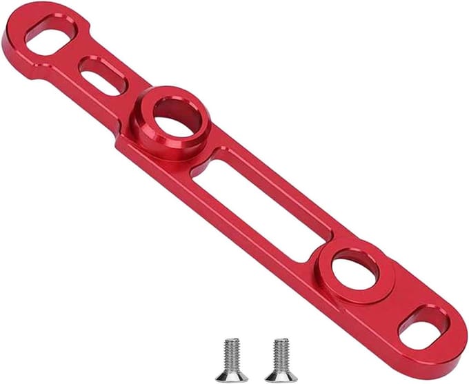 Schijfremadapter Fiets - Remadapter Fietsaccessoire - Veilig Fietsen - Aluminiumlegering Constructie - Diverse Maten - Rood