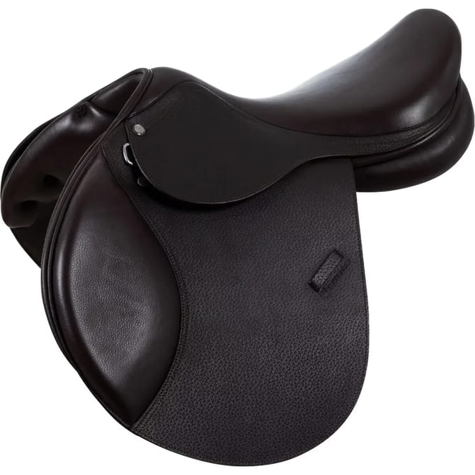 Leren springzadel voor paarden Equestro Evolution