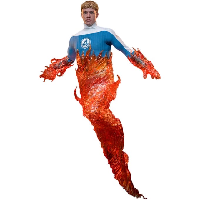 Hot Toys 1/6 Human Torch - Fantastic Four First Steps