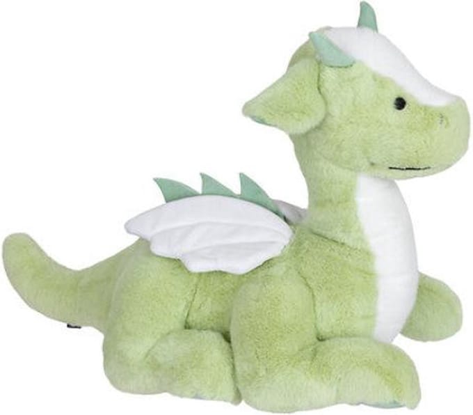 Atmosphera Kids Knuffel Elliot groene draak - 53x29xH33cm - Groen