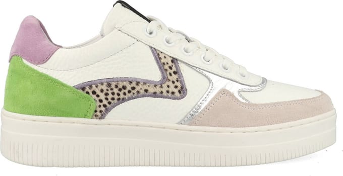 Maruti - Momo Sneakers White - White - Pixel Offwhite - Lime - 38