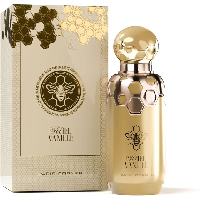 Paris corner Miel Vanille - Eau de Parfum - 100 ml