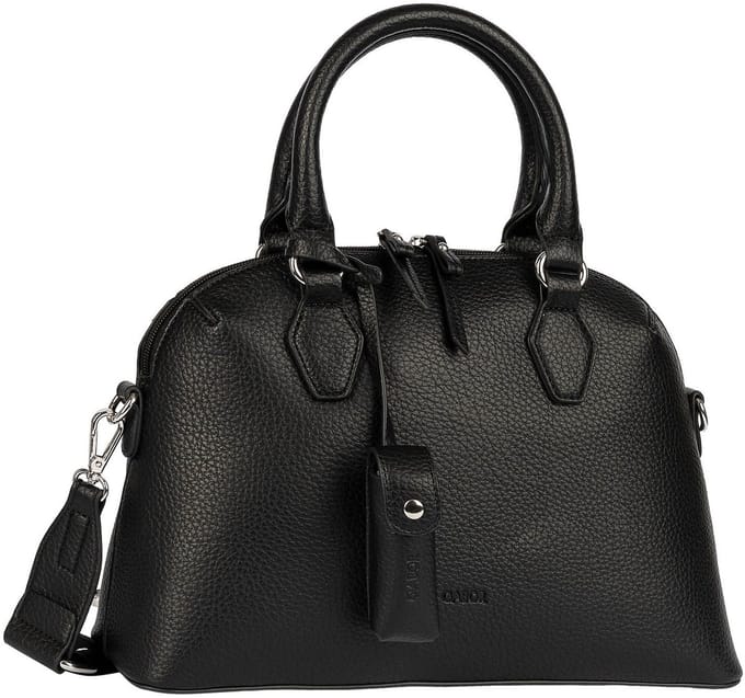 Gabor schoudertas handtas Tulia Zip Shopper Black zwart